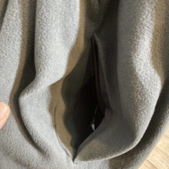 PGA Tour Men's XXL Full Zip Fleece Jacket Color Iron Gate Grey Mock Neck Pockets - Picture 6 of 6